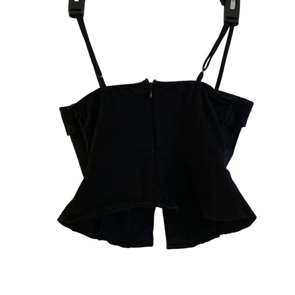 Gbg Los Angeles Top Women’s Black Size Small - Picture 2 of 5